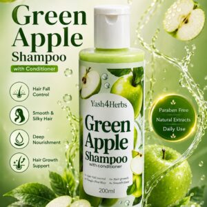 GREEN APPLE SHAMPOO WITH CONDITIONER 200ml